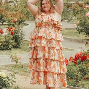 Eloquii Ruffle Dress